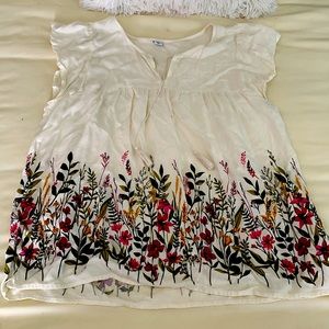 Old Navy LG short sleeve blouse.